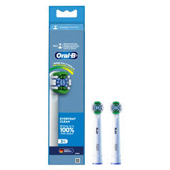 Oral-B ORIGINAL Precision Clean Electric Toothbrush Soft Replacement Brush [10X POWERFUL THAN COMPATIBLE PRODUCTS] For Vitalty,Pro,Smart Series, 2 refills, Daily clean & Gum health