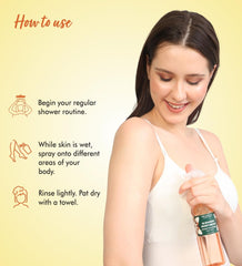 THE LOVE CO Warm Vanilla In-Shower Body Moisturizer | Coconut Oil & Shea Oil | For All Skin Types | Hydrates & Plumps | Reduces Dryness & KP Bumps | Non-Greasy (250ml, Warm Vanilla)