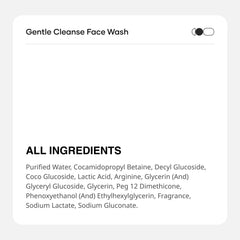 Cureskin Gentle Cleanse Brightening Face Wash with Lactic Acid AHA Foam Face Wash for Women and Men | Face Wash for Men and Women, 100 ml (Pack of 1)