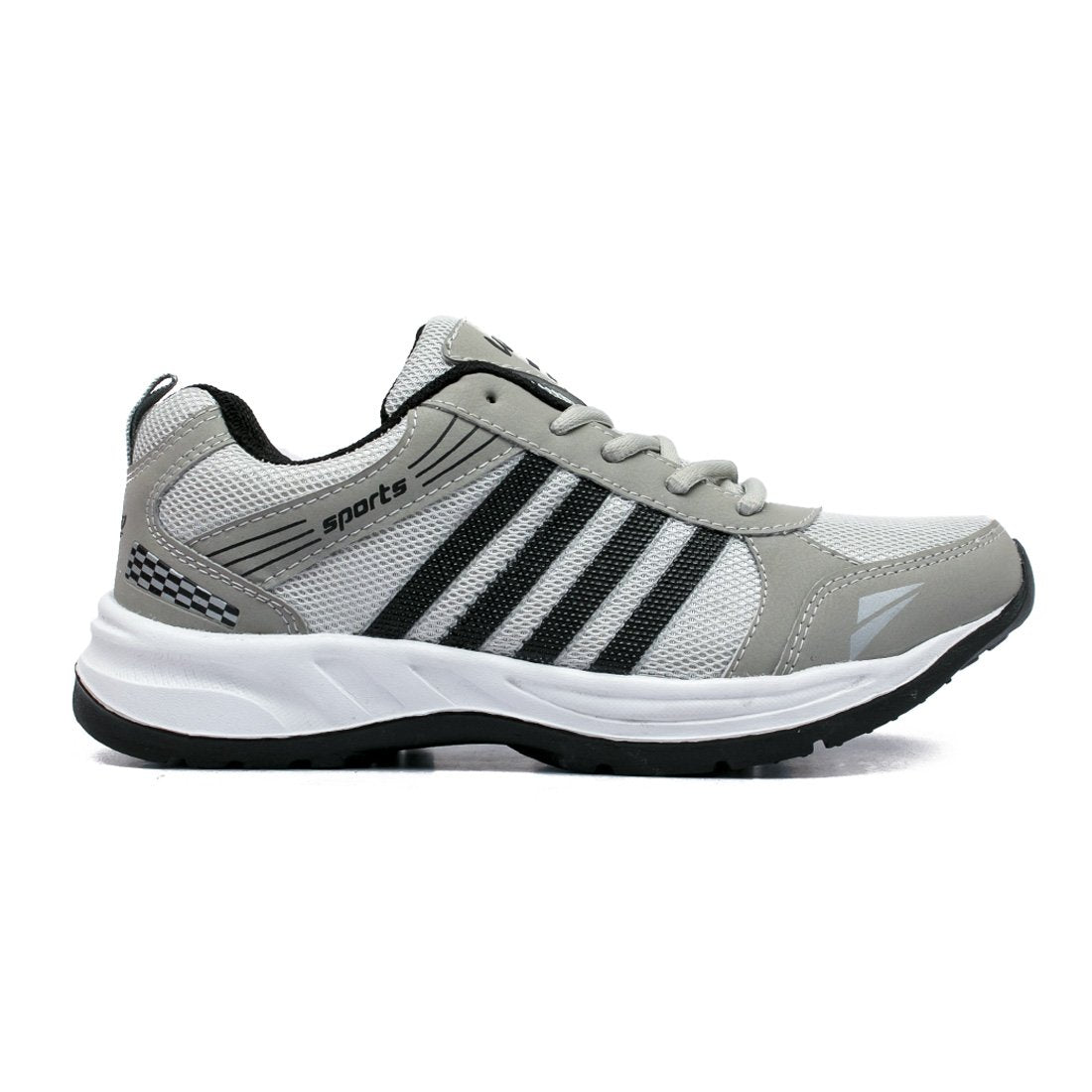 ASIAN Men's Wonder-13 Sports Running Shoes Grey 8 UK