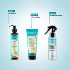 Pilgrim Korean Black Rice and Rosemary Water Spray With Biotin For Strong, Nourished Hair 200ml | Spray for Regrowth | Thicker & Stronger Hair | Sulphate & Paraben Free I For Women for Men