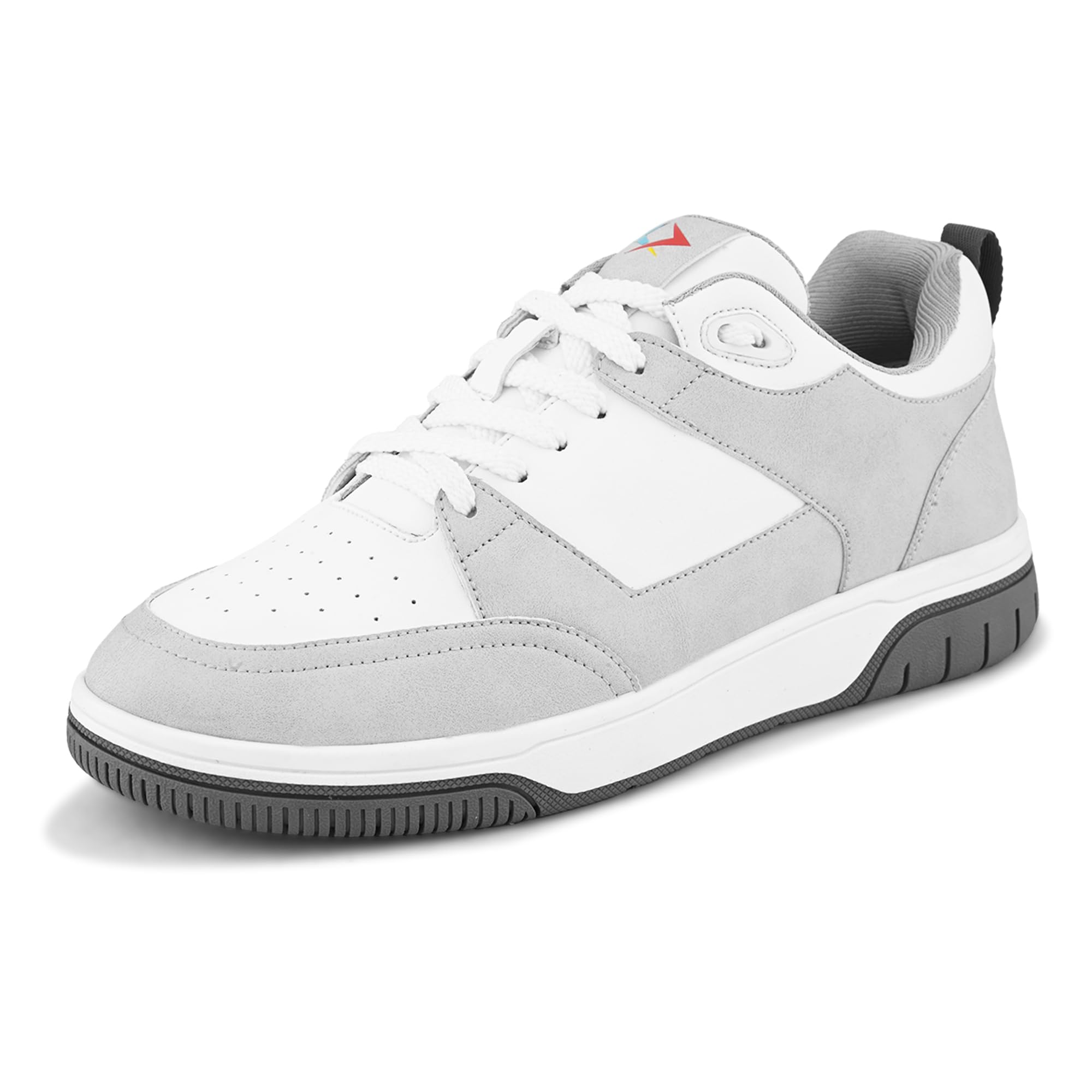 Cruiser Sneaker for Men | Lightweight & Comfortable | Stylish Lace-Up Casual Footwear with Cushioned Insole | Perfect for Versatile Outfits (2640)