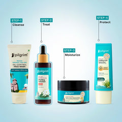 Pilgrim 25% AHA + 2% BHA + 5% PHA Peeling Solution 60ml For Face & Body |10-Minute Facial At Home|Gentle Exfoliating Serum for Tan Removal |For Glowing Skin, Even Skin Tone, Pore Cleansing |Men, Women