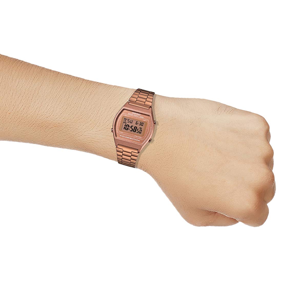 Casio Vintage Series Digital Rose Gold Dial Women's Watch-B640WC-5ADF - Watch from Casio - Shop in Sri Lanka at Arcade.lk