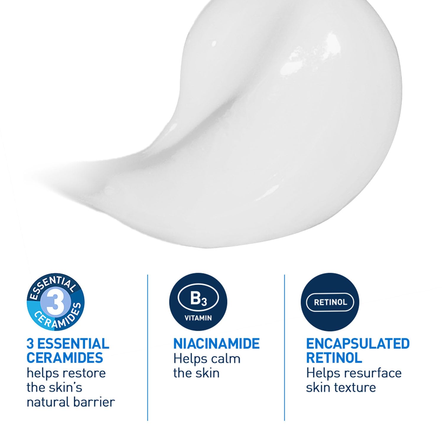 CeraVe Resurfacing Retinol Serum For Blemish-Prone Skin, Reduces Post Acne Marks & Pores, Formulated with Licorice Root Extract & Niacinamide, Non-Comedogenic, 30ml