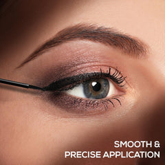 RENEE Midnight Matte Eyeliner Gel, Darkest Black, Long Lasting, Smudge-Proof & Waterproof Formula, One-Swipe-Application with Intense Pigment, Enriched with Vitamin E, Chamomile & Aloe Vera, 2.5ml