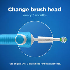 Oral-B ORIGINAL Precision Clean Electric Toothbrush Soft Replacement Brush [10X POWERFUL THAN COMPATIBLE PRODUCTS] For Vitalty,Pro,Smart Series, 2 refills, Daily clean & Gum health
