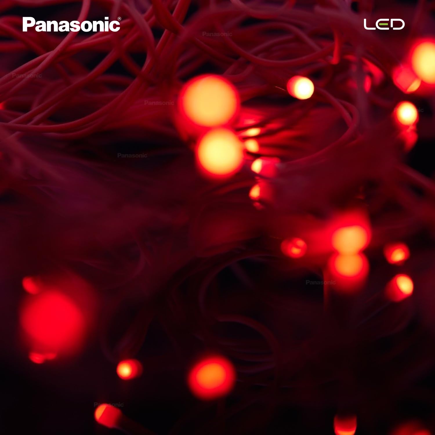 Panasonic Plastic Deco Fancy 10 MtrLED String Light (Red)