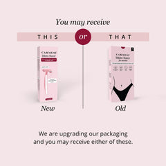 Carmesi Bikini Razor for Women | For Irritation-Free Shaving of Bikini Line | Pack of 1, White