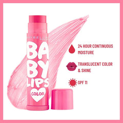 Maybelline New York Baby Lips Lip Balm, Pink Lolita