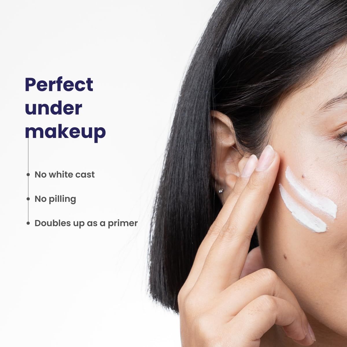 RE' EQUIL Ultra Matte Dry Touch Sunscreen | SPF 50 PA++++ | Water & Sweat Resistant | No White Cast, Non-Greasy & Non-Comedogenic | For All Skin Types | 50G