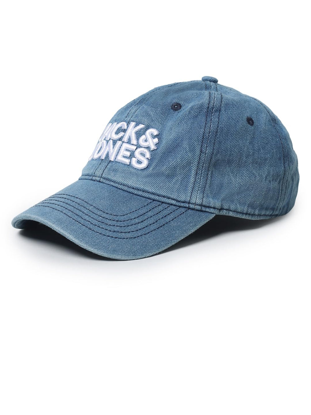 JACK & JONES Men Cap (258378512_Blue Denim_ONE) | Glammy.lk