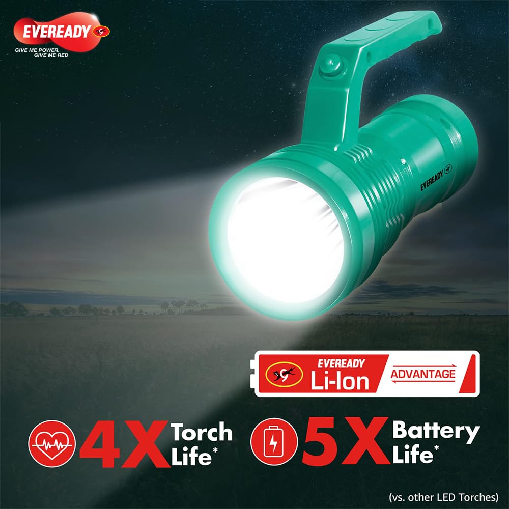 Eveready DIGILED DL30 Rechargeable Torch (Color May Vary)