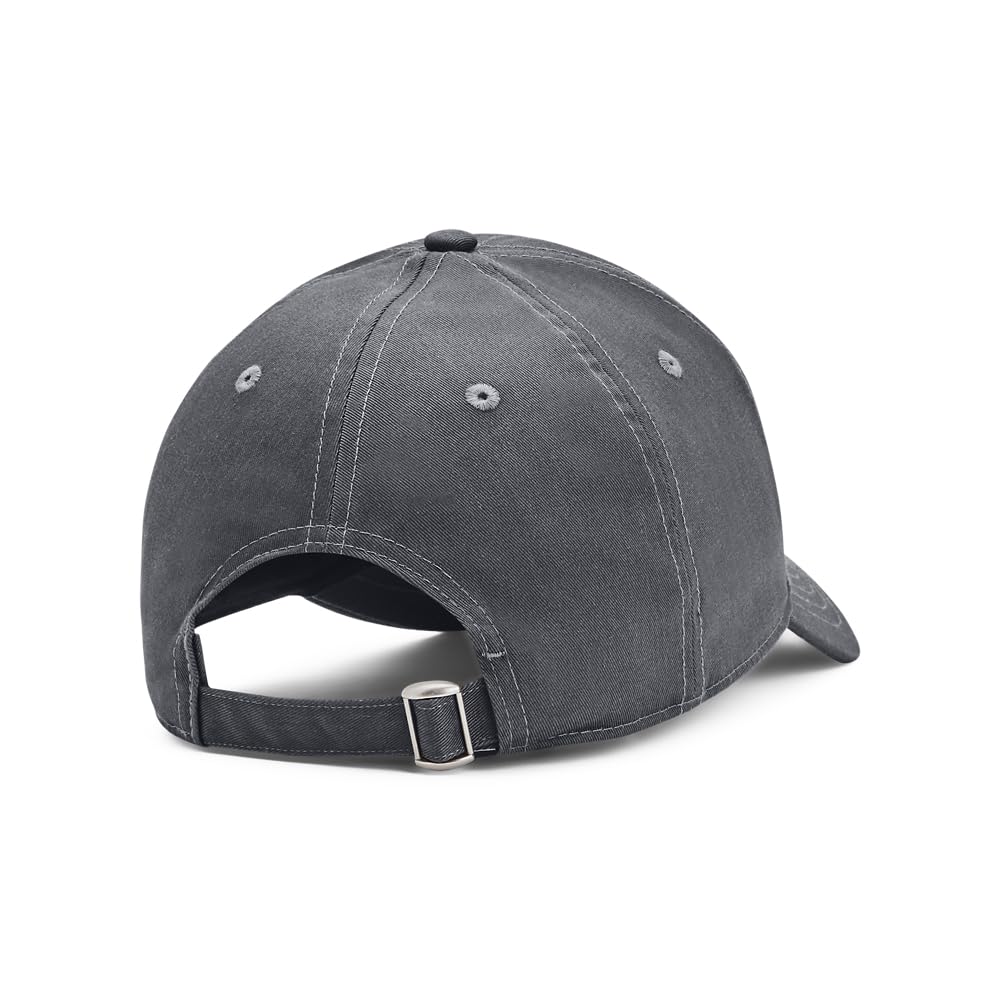 Under Armour Mens Essential Low Lockup Cap Gray One Size