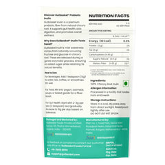 Gutbasket Pure Inulin Powder (250g) - Prebiotic Fiber for Gut Health & Digestive Wellness - Vegan, Non-GMO, Gluten-Free - Ideal for Smoothies, Coffee, and Baking