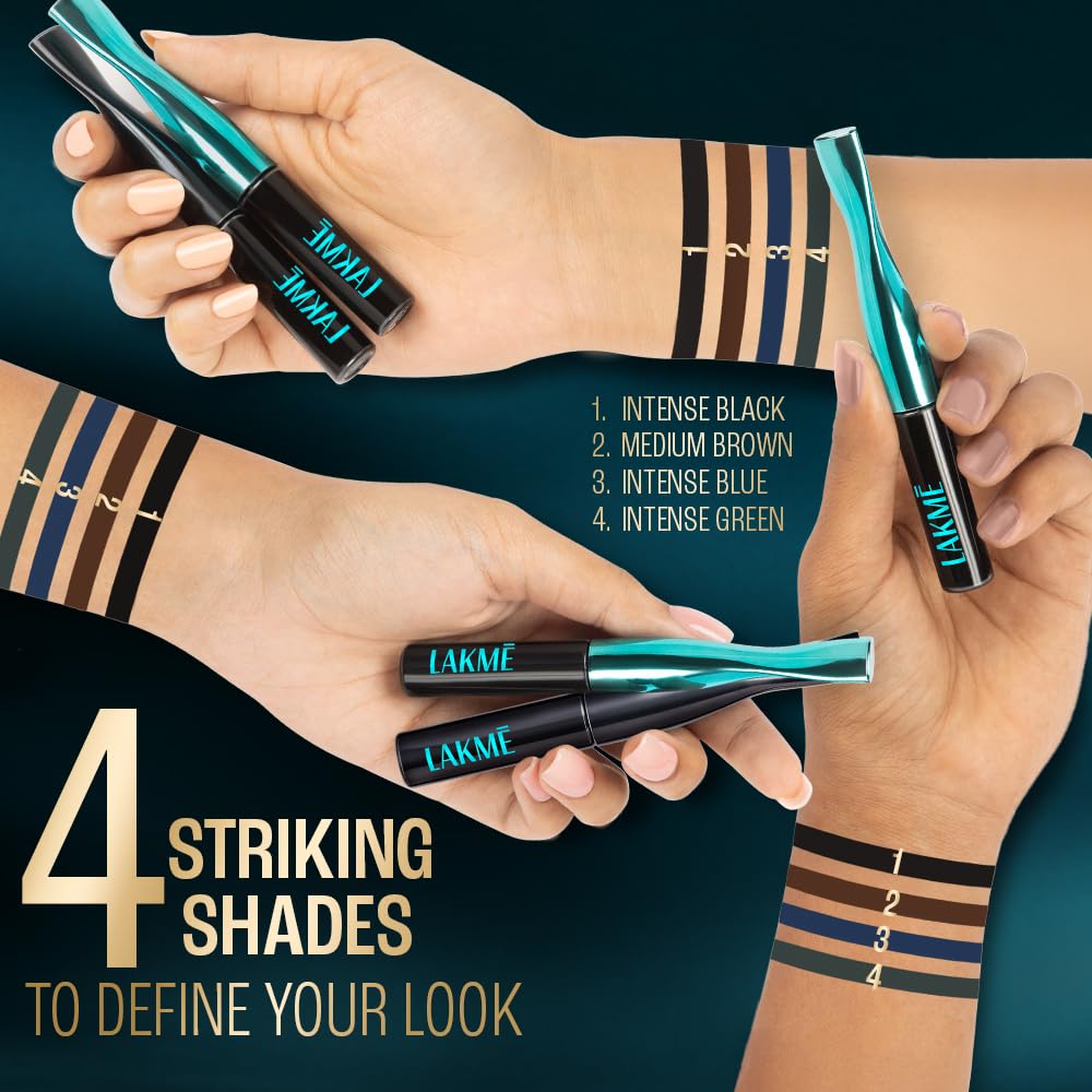 Lakme Eyeconic Liquid Eyeliner | Black | 4.5 ml