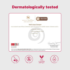 Arata Super Shampoo (300ml) with Argan Oil, Biotin & Soy Protein| Prevents Hair Loss | Boosts Hair Thickness | Reduces Breakage | Fights Microbial Infections | Adds Shine | Shampoo For Women & Men