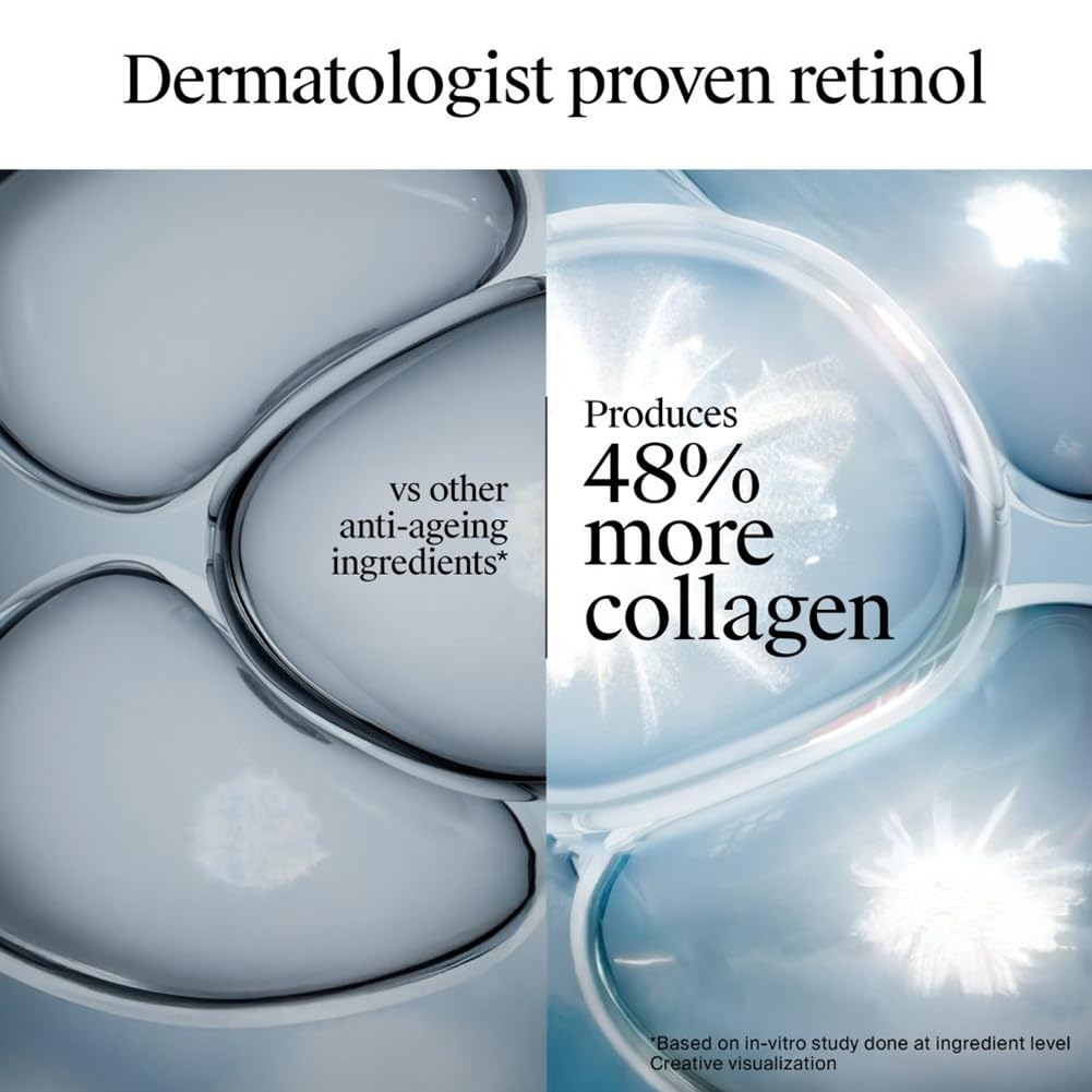 Neutrogena Visible Repair Retinol Serum: Boosts Collagen for Anti-Ageing, Wrinkles & Fine Lines 30ml