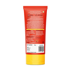 Aqualogica Detan+ Dewy Sunscreen SPF 50+ PA++++ with Cherry Tomato & HA - 80 g | Broad Spectrum SPF 50+ PA++++ | UVA/B & Blue Light Protection | Anti-Pollution Factor Technology | Removes Tanning