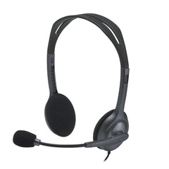 Logitech H111 Wired On Ear Headphones With Mic Black - Personal Computer from Logitech - Shop in Sri Lanka at Arcade.lk