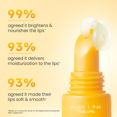 Hyphen Mango Lip Balm SPF 50 PA++++ | 2% Kojic Acid Brightening LipBalm for Dark & Pigmented Lips | 1% Vitamin E & Vitamin C | Moisturizing SPF LipBalm for Dry Lips - 10 g