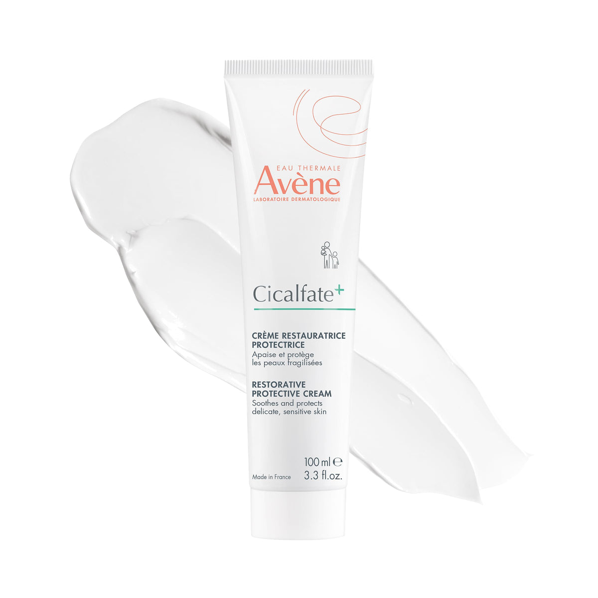 Cicalfate + Restorative Protective Cream 100 ML I Purifies, Soothes and Repairs Skin I Strengthen Skin Barrier I 1st Post Biotic Active Ingredient I Replinishes Dry Skin within 48 Hours