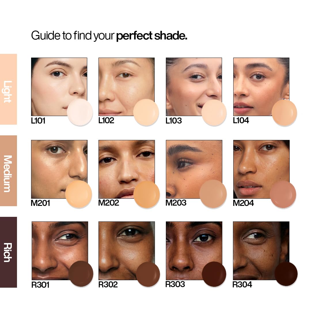 WishCare Daily Fluid Tinted Sunscreen SPF50 PA++++ | M201 | Broad Spectrum Protection for all skin types| In-Vivo Tested Tinted Sun Screen | D-Panthenol, Niacinamide, Ectoin & Ginseng | 50ml