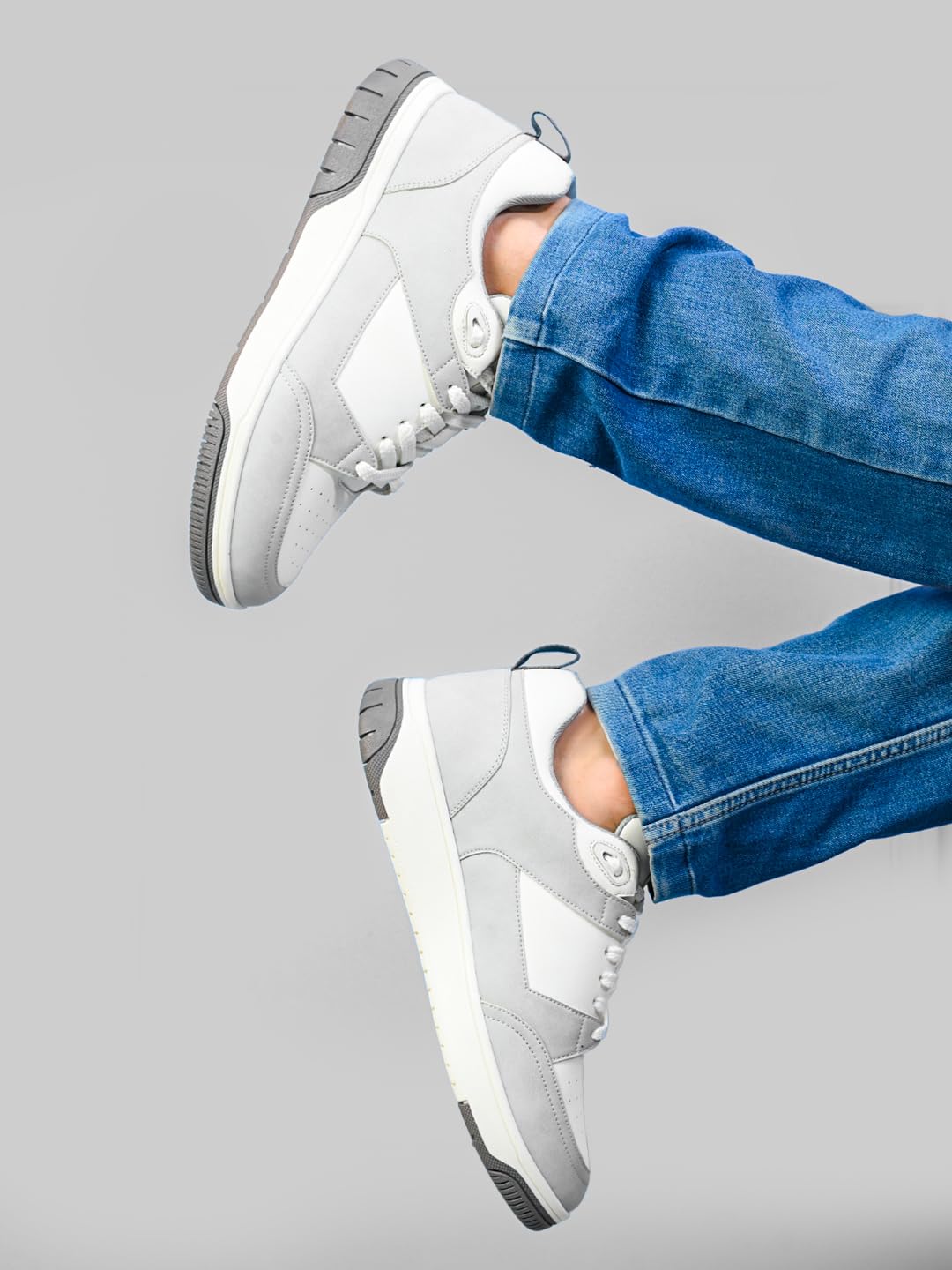 Cruiser Sneaker for Men | Lightweight & Comfortable | Stylish Lace-Up Casual Footwear with Cushioned Insole | Perfect for Versatile Outfits (2640)