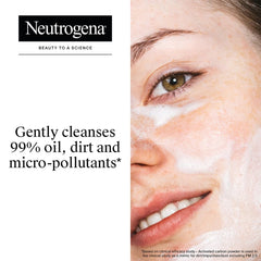 New & upgraded Neutrogena Deep Clean Foaming Cleanser | Hydrating, non drying | Gentle Formula | Skin pH Friendly | Anti pollution facewash, removes PM 2.5 | Daily Cleansing | 150g