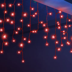 PHILIPS Starlit 12 Meter 72 LEDs String Light for Decoration | Festival LED String Light for Diwali, Christmas and Home Decoration, Red