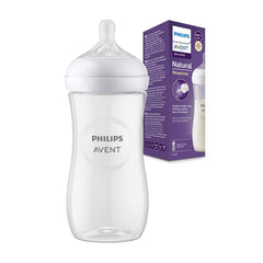 Philips Avent Natural Response Baby Feeding Bottle - 330ml Baby Milk Bottle, BPA Free for Babies with 3M+ Teat (Model SCY906/01) - Baby Product from Philips Avent - Shop in Sri Lanka at Arcade.lk