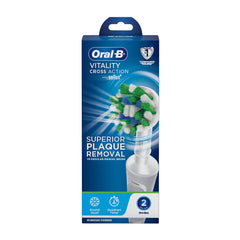 Oral B Vitality 100 White Criss Cross Electric Rechargeable Toothbrush for adult Powered By Braun - Personal Care Appliances from Oral-B - Shop in Sri Lanka at Arcade.lk