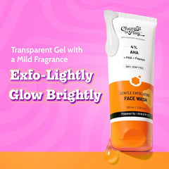 Chemist At Play Gentle Exfoliating Face Wash | Instant Glow | Exfoliates for Bright, Smooth Skin | Oily, Dry & Combination Skin | For Men & Women 100ml