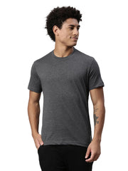 Levi's Men's Cotton Plain Regular Fit T-Shirt (Pr679713_Dark Grey Melange L)