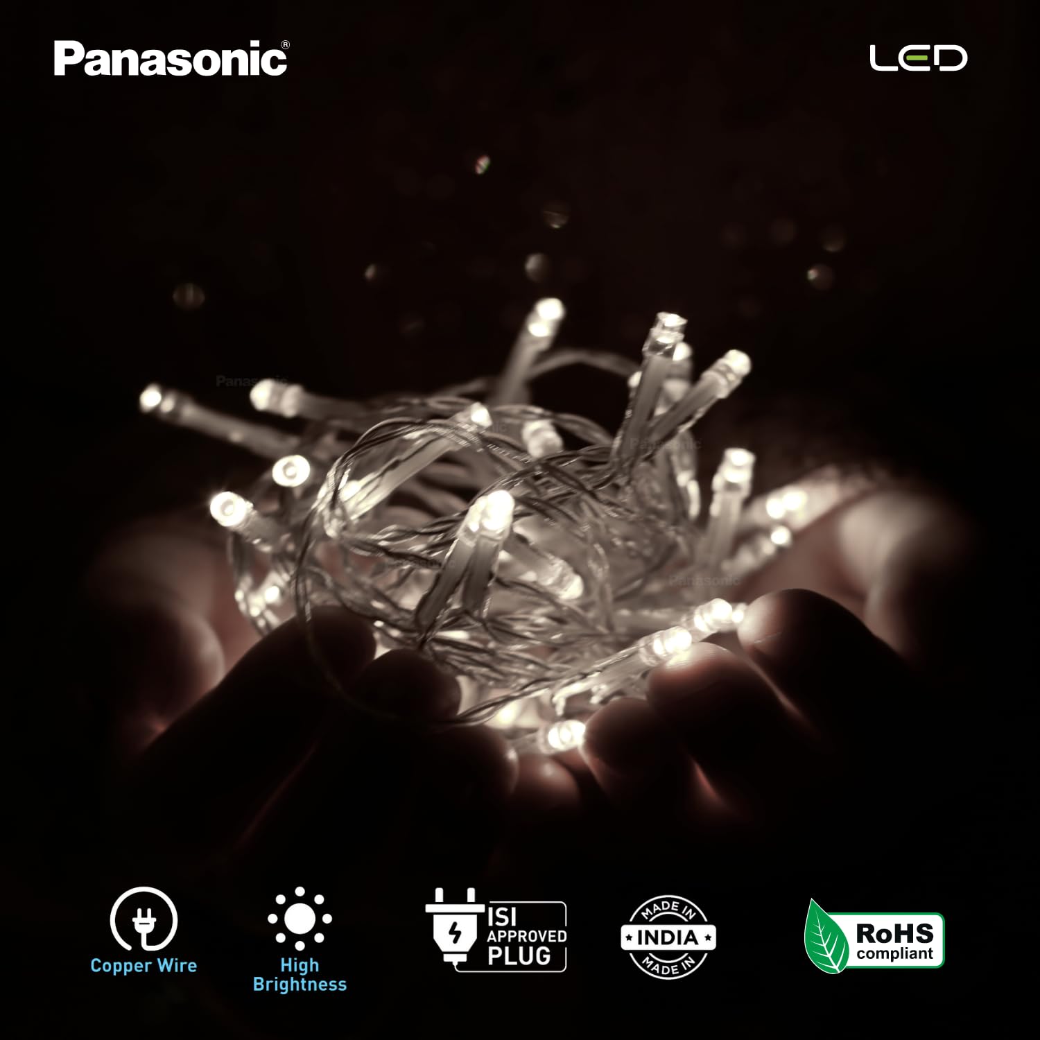 Panasonic Deco Fancy 10 Mtr LED String Light (White)