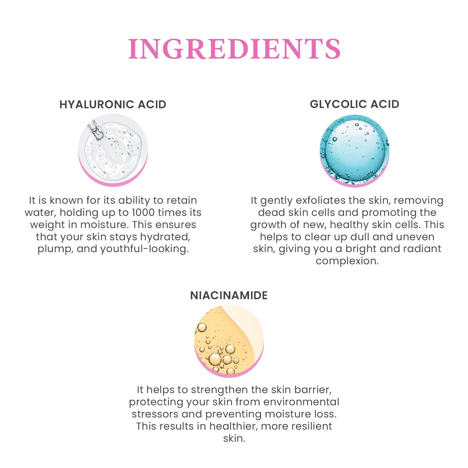 O3+ Bridal Facial Kit for Radiant & Glowing Skin with Hyaluronic Acid, Glycolic Acid and Niacinamide - Ideal for All Skin Types (66g+75ml)