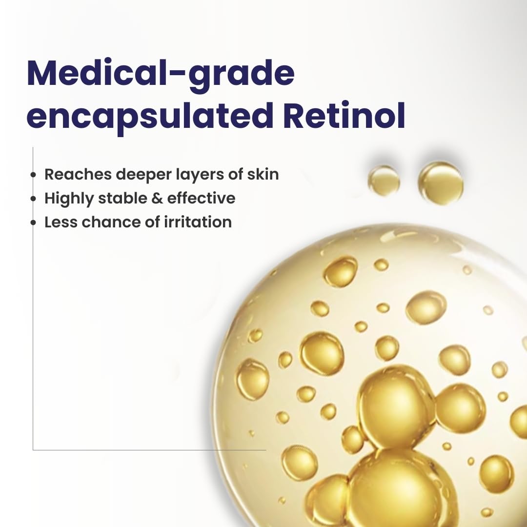 RE' EQUIL 0.1% Retinol Night Cream | Repairs Wrinkles & Fine Lines | Improves Skin Firmness | Beginner Friendly | All Skin Types | Anti Aging Cream For Women & Men 32G