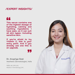 /PHD/ 10% Vitamin C Brightening Serum | For Glowing skin, Oily skin, Dry skin | Dark Spots & Uneven Tone Treatment | Face serum for Women & Men | Formulated with Global Dermatologists 30ml