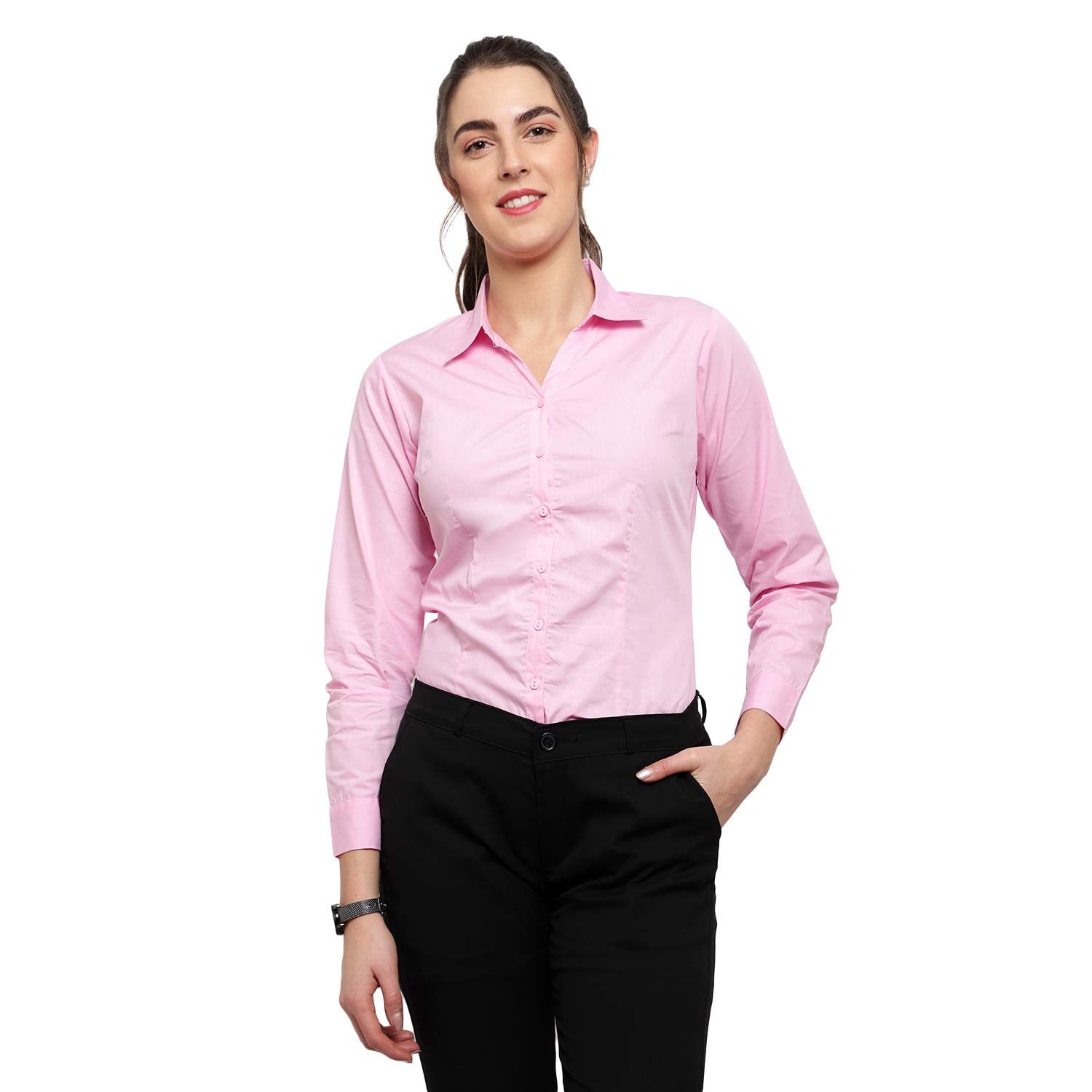 Blue Ronin Stylish Western Official Formal Shirts for Women Regular fit Shirts for Women