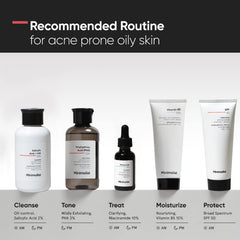 Minimalist Anti-Acne Salicylic Acid 2% Face Wash For Oily & Acne Prone Skin | With LHA for Pore Cleansing, Oil Control & Sebum Regulation | Sulfate-Free Formula with Zinc | 100 ml