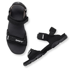 SPARX mens SS 119 | Latest, Daily Use, Stylish Floaters | Black/Grey Sports Sandal