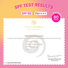 Dot & Key Watermelon Cooling Sunscreen SPF 50+ PA++++ | With Hyaluronic Acid, Instantly Cools, Broad Spectrum Protection | Controls Excess Oil, Checks Tanning, No White Cast | 50g
