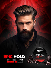 Beardo Stronghold Hair Wax| Glossy Finish | Shine | Strong Hold 100 gm
