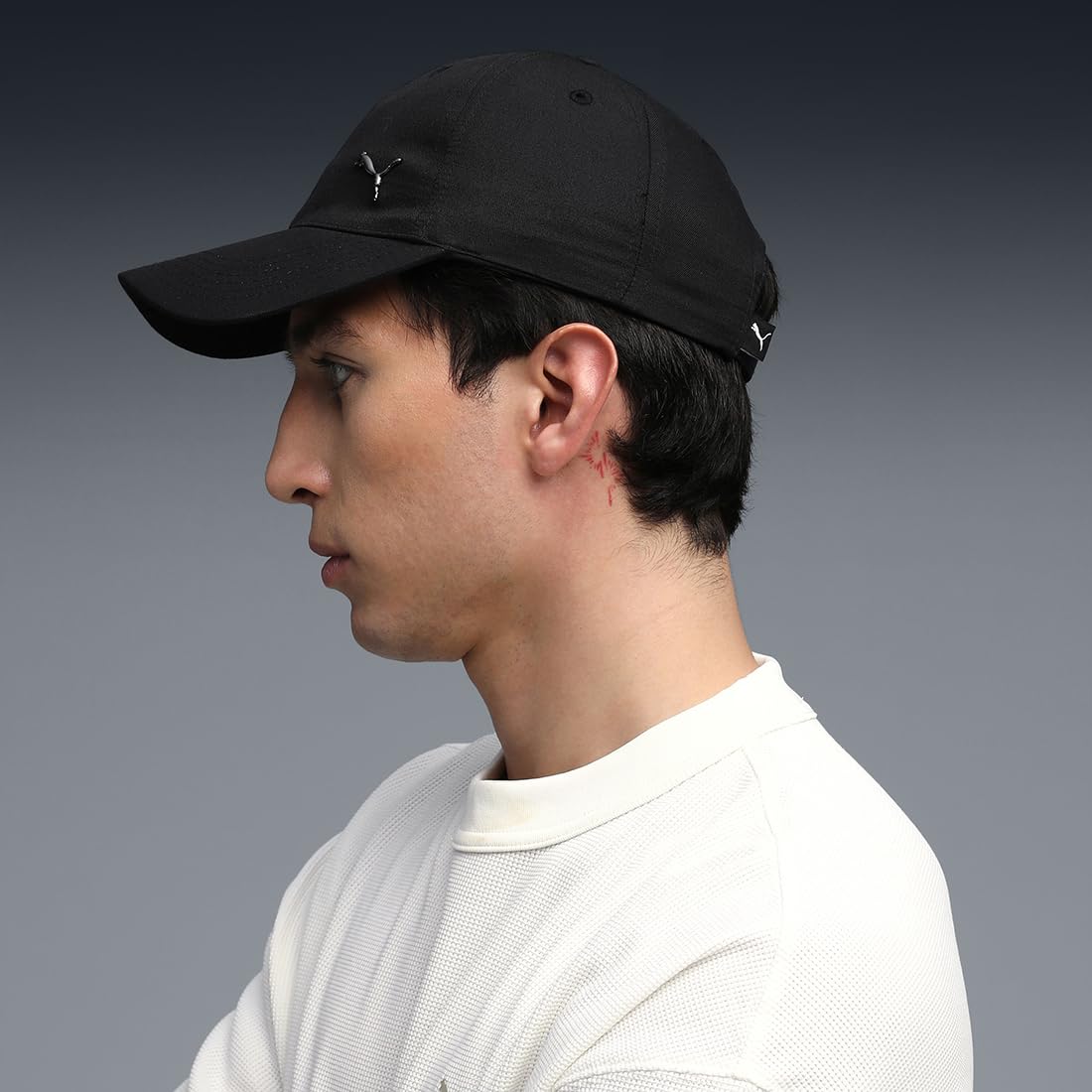 PUMA , Unisex-Adult, Metal Cat Cap, Black, (2743101)