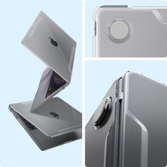 Spigen for MacBook Air 13 Inch Case M5 (2026), MacBook Air 13 Inch M4/M3/M2 (2025-2022), Thin Fit Transparent Protective Hard Shell Case Cover, 13.6 Inch, A3240 A3113 A2681, Crystal Clear
