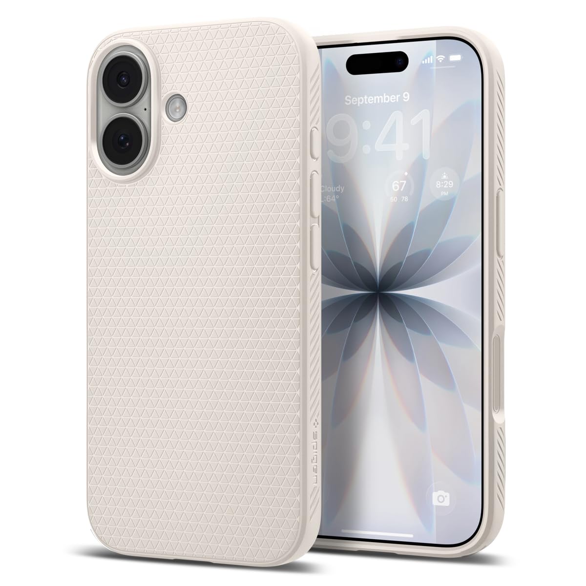 Spigen Liquid Air Back Cover Case for iPhone, Durable Protection, Air Cushion Technology - TPU | Matte Black