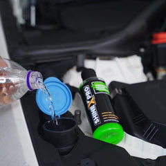 ShineXPro Windshield Washer Fluid For Car - 200mL - Car Windshield Cleaner Liquid In Concentrate Form (20mL Enough For 1L Tank) - Get A Streak Free Finish With Our Car Wiper Liquid