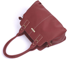 Keywest Women's Pheonix Satchel Tote Handbag for Women | Ladies purse | Stylish Shoulder Bag | Gift For Woman | Maroon