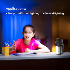 Philips Blaze Rechargeable LED Light | Multi-Functional Long Range Handheld Light with Powerful Beam and Emergency Mode | Durable Black Body | Pack of 1