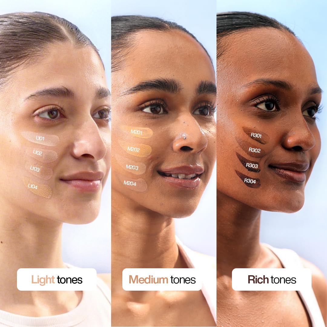 WishCare Daily Fluid Tinted Sunscreen SPF50 PA++++| L102 | Broad Spectrum Protection for all skin types | In-Vivo Tested Tinted Sun Screen | D-Panthenol, Niacinamide, Ectoin & Ginseng | 50ml